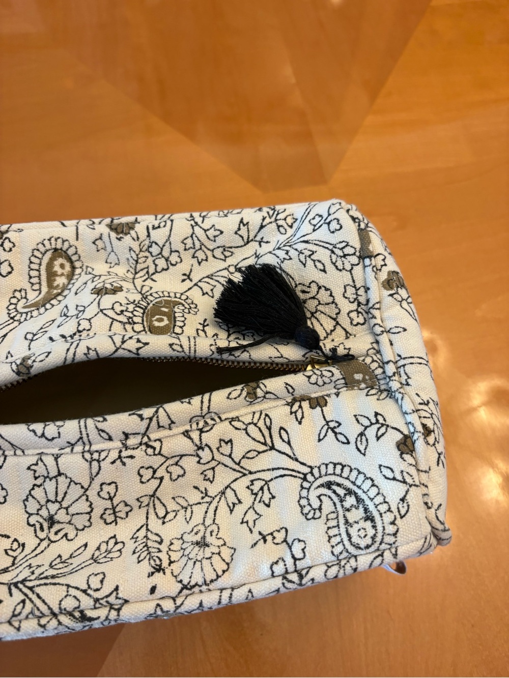 Cleobella Floral Paisley Toiletry/Cosmetics Bag - Picture 8 of 8